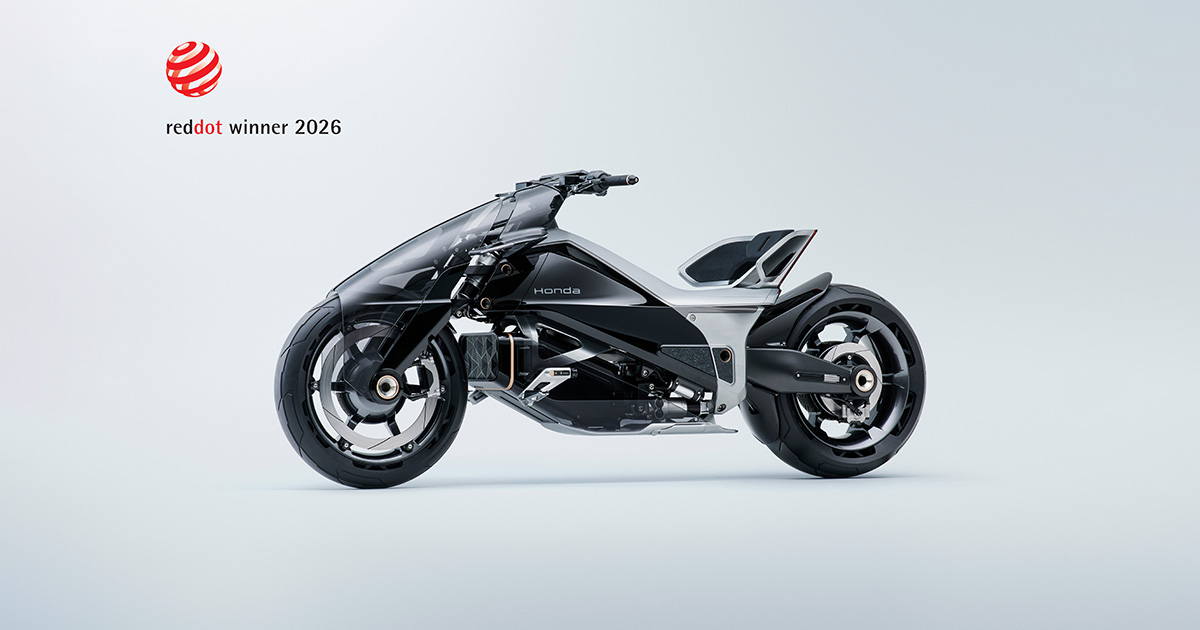 El diseño como argumento: Honda gana dos Red Dot 2026 con su visión de la movilidad eléctrica