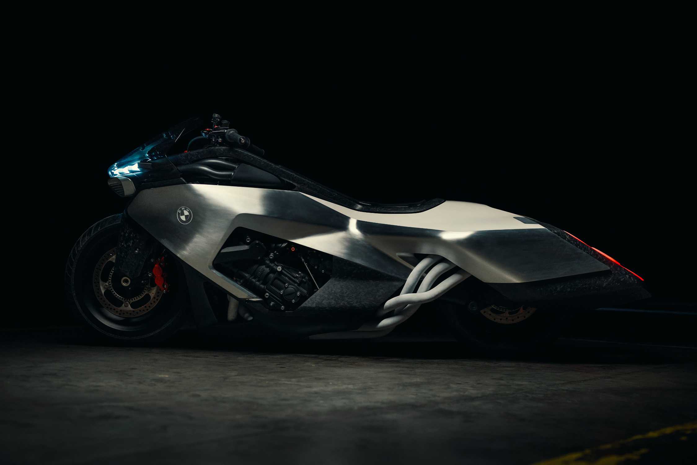 BMW Motorrad Vision K18: un concept de diseño presentado en Villa d'Este