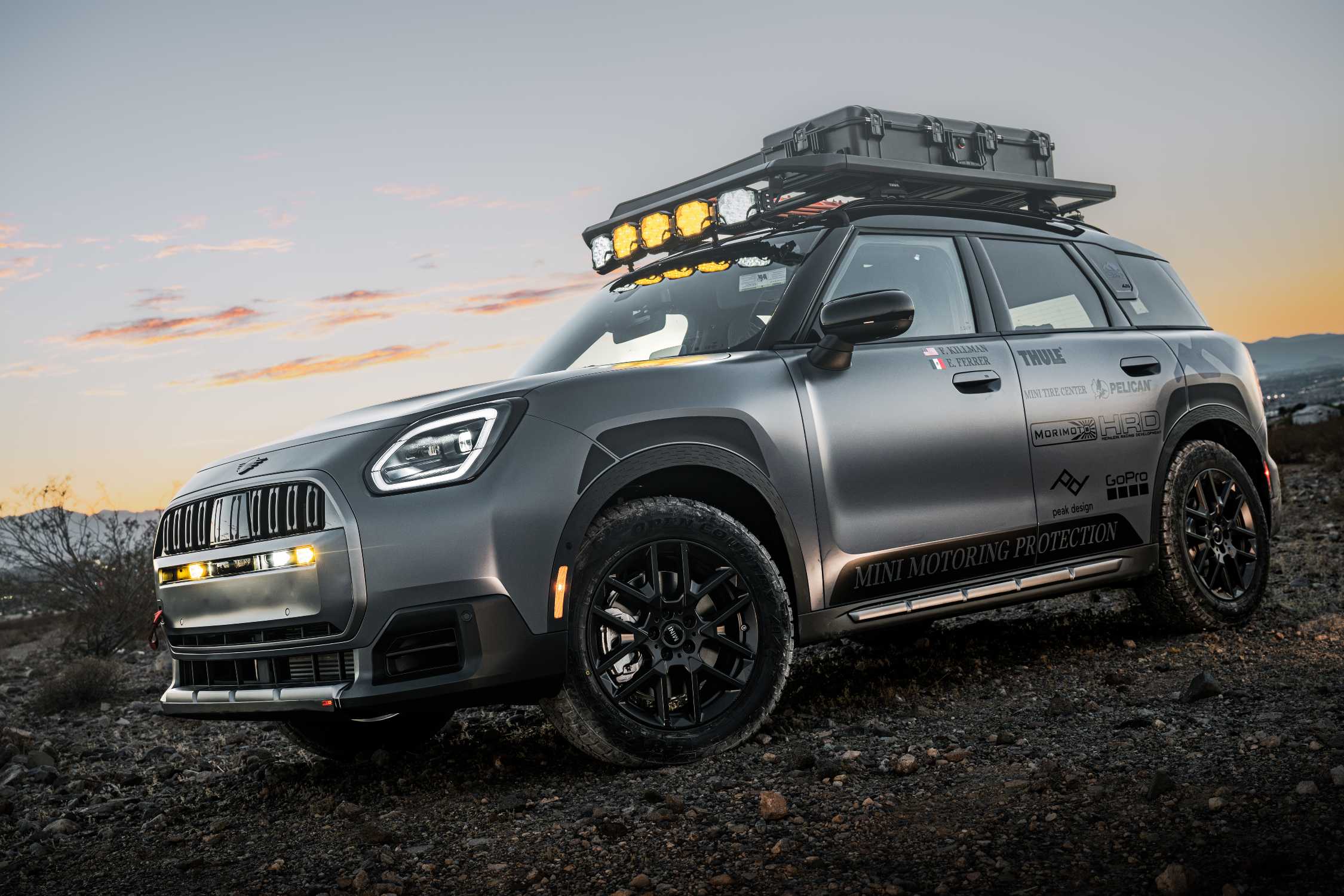 MINI Countryman Untamed Edition debuta en el Rebelle Rally con 1.500 millas de terreno extremo