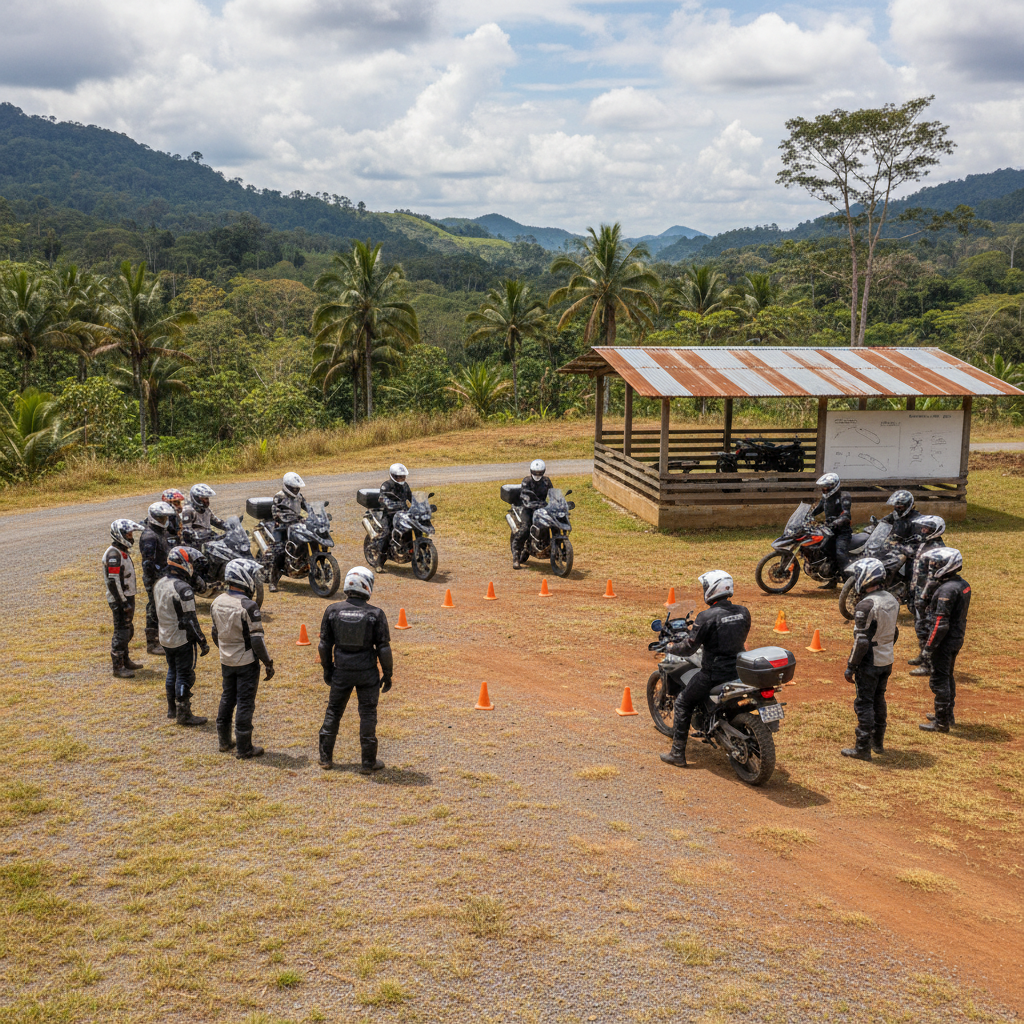 COSEVI lleva talleres de manejo seguro de motocicleta a Nandayure, Guanacaste